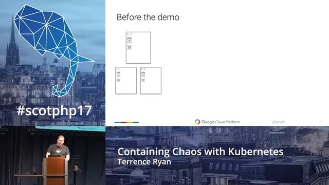 Containing Chaos with Kubernetes - Terrence Ryan смотреть онлайн