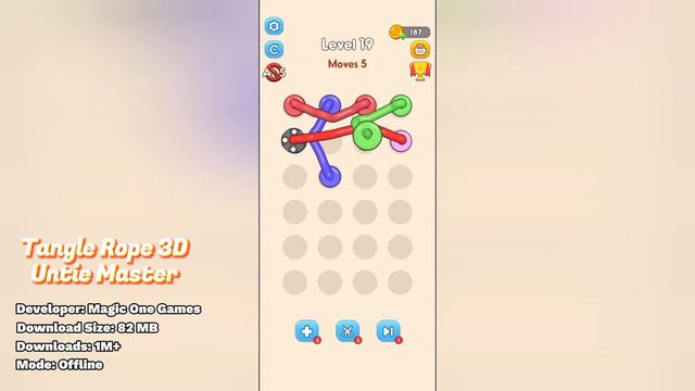 Tangle Rope 3D Untie Master: 10-Minute Gameplay & First Impressions смотреть онлайн