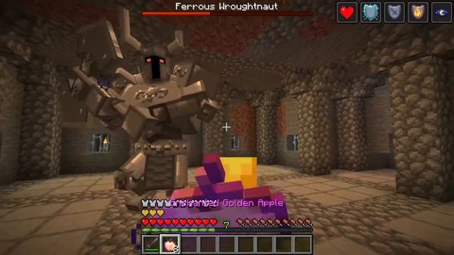 minecraft java edition 1 16 5 ferrous wrougtaut boss fight смотреть онлайн
