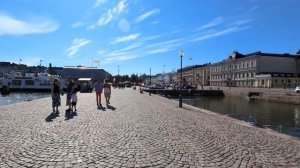 Helsinki virtual walk. July 2021. Kamppi, Eira, Kaartinkaupunki. 5,3k video