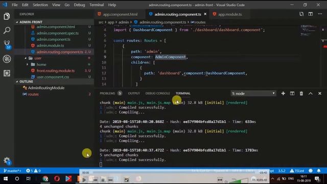 Part-2 How to separate admin from front in Angular 7/8 2019 смотреть онлайн