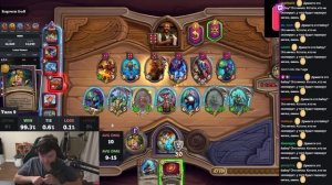 Новый ИМБА АБУЗ на УТРОЕНИЕ СТАТОВ с БЛЮЗОМ и НОВЫМИ КАРТАМИ! SilverName Сильвернейм Hearthstone