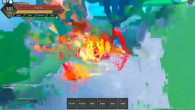 FRUTA EPICA DE FUEGO - FIRE FRUIT SHOWCASE En Fruit Battlegrounds (Roblox One piece) смотреть онлайн