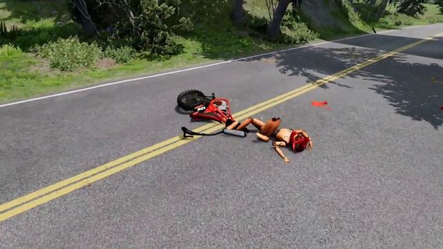 cars vs massive speed bumps BeamNG Drive chashes смотреть онлайн