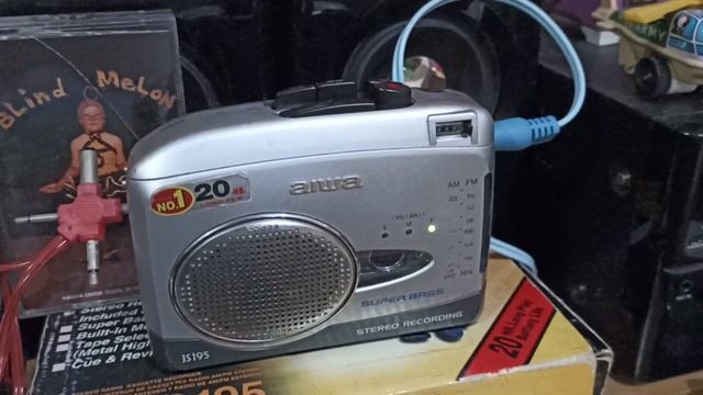 Test cassette player portable (walkman) Aiwa HS-JS195 смотреть онлайн