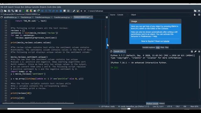 Sentiment Analysis | BERT tutorial | Transformer | TensorFlow Keras Python | Text Classification NL смотреть онлайн