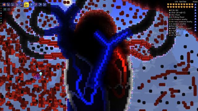 Animated heart for my someday to be released adventure map! - Terraria смотреть онлайн