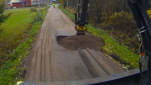 Asfalttipohjan Teko Kevyen Liikenteen Väylälle