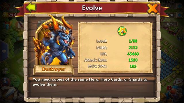 Castle Clash: Evolving Destroyer! смотреть онлайн