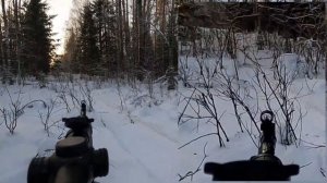 Межсезонье. Охота на копытных. Загонная охота на лося, часть 3.