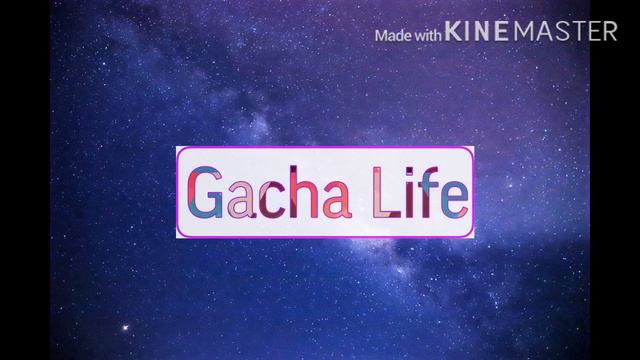 Моё ИНТРО для видео GACHA Life /для детей смотреть онлайн