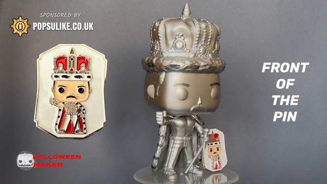 Queen Freddie Mercury Platinum Metallic Funko Pop! Vinyl with Enamel Pin Special Edition Exclusive смотреть онлайн