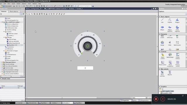 WinCC Unified TIA -16 HMI Visualization on Web browser смотреть онлайн