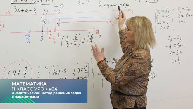 ЕГЭ. Математика. #Урок24. Аналитический метод решения задач с параметрами смотреть онлайн