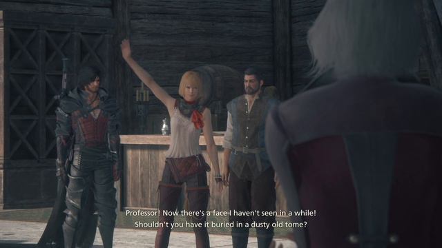 Clive meets Mid (Cid's daughter) for the first time cutscene | Final Fantasy 16 | Sharv Bit Gaming смотреть онлайн