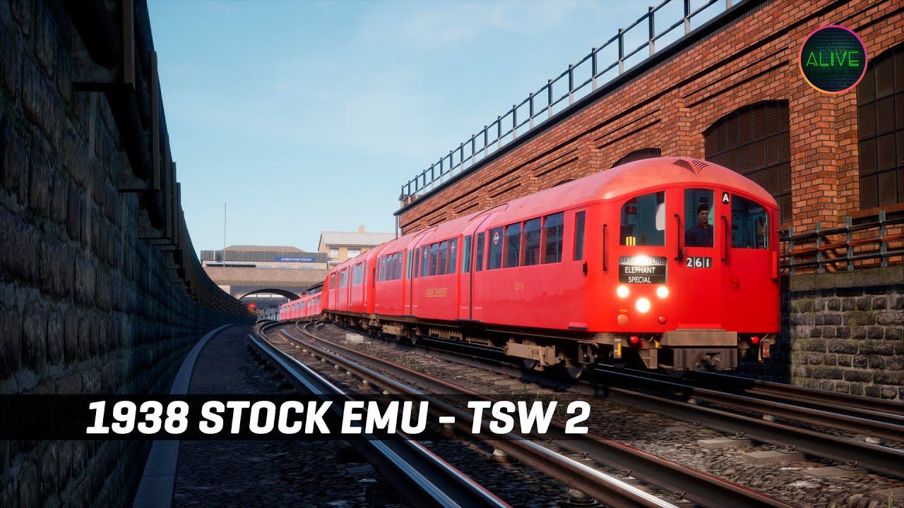 LONDON UNDERGROUND 1938 STOCK EMU - ОБЗОР - TSW 2