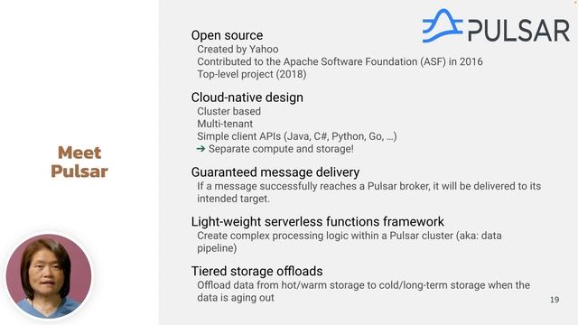 Event Messaging and Streaming with Apache Pulsar (Mary Grygleski, DataStax) | RTA Summit '22 смотреть онлайн