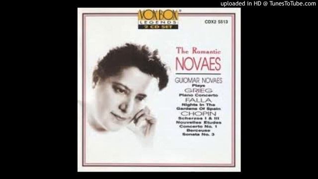 GUIOMAR NOVAES & CHOPIN: "Piano Concerto Nº 1" - Jonel Perlea (1950s) смотреть онлайн