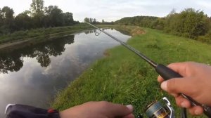 Вечерняя рыбалка на реке Лоза