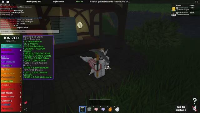 Roblox REx: Reincarnated - Grinding for rare ores смотреть онлайн