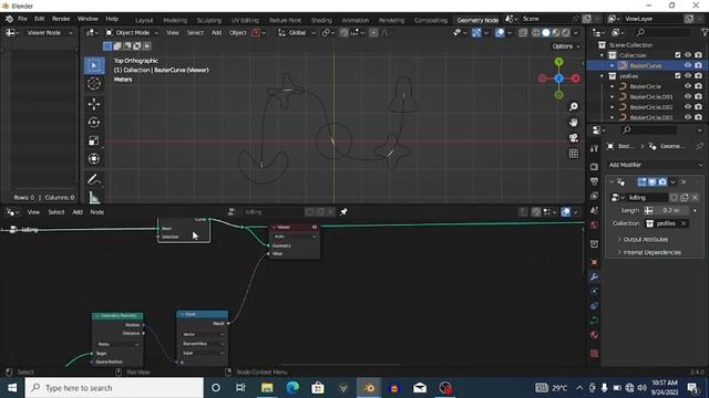 how to loft curves in the right way in blender geometry nodes explained смотреть онлайн