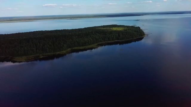 Озеро Глубокое. Съёмки с квадрокоптера смотреть онлайн
