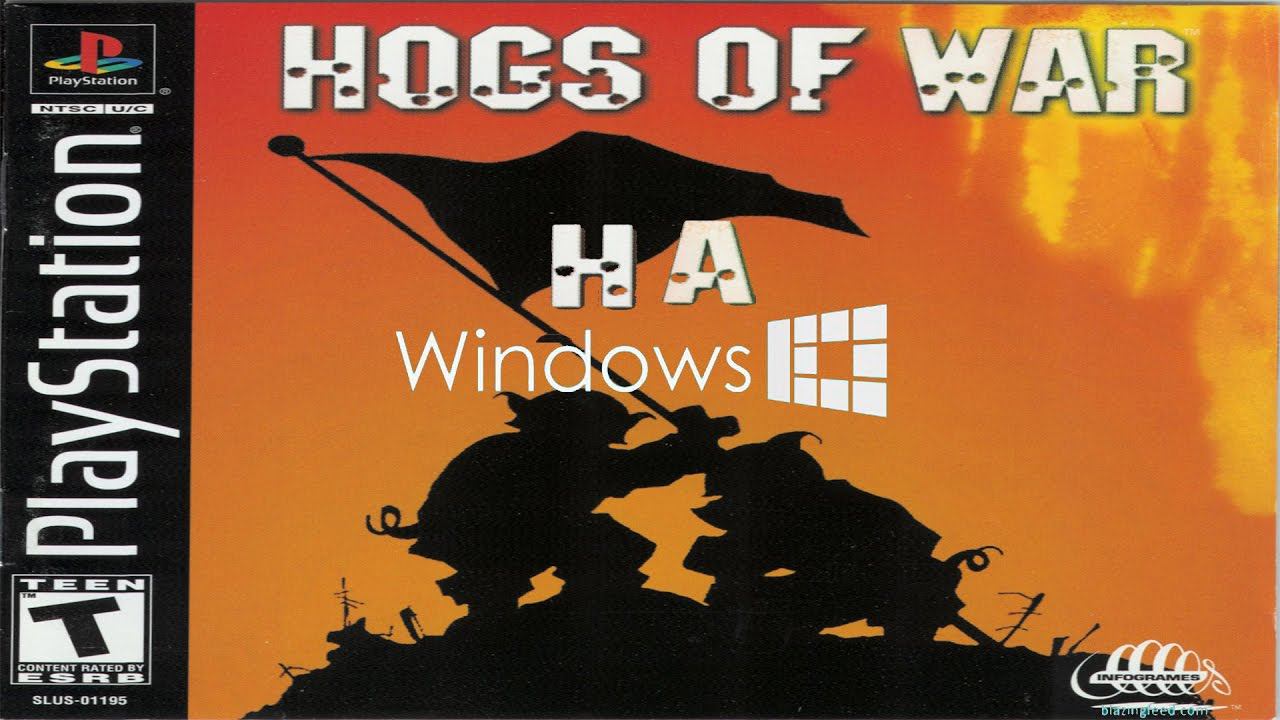 Hogs of War - Play Station на PC смотреть онлайн