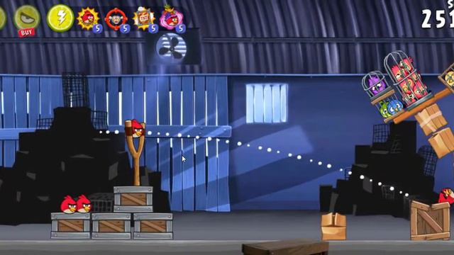 Angry Birds Rio Smugglers Den 1 Walkthrough 3 Star HD Tutorial © смотреть онлайн