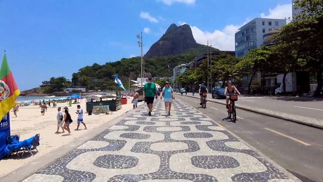 【4K】WALK ?? LEBLON ⛱️ Rio De Janeiro BRAZIL 2023 4K Video