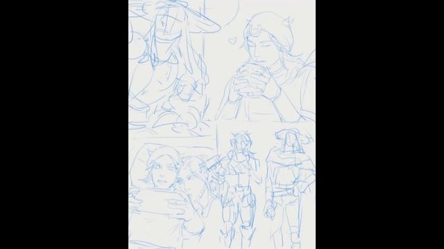 Sketch compilation - Genshin | JOJO | OC смотреть онлайн