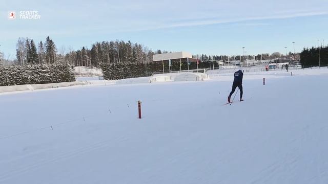 Sports Tracker - Cross-country skiing | The Diagonal Stride смотреть онлайн