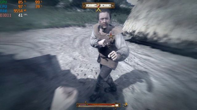 HP Omen 15-DC1524NA, 2060 RTX, I7 9750H Kingdom Come Deliverance Benchmark смотреть онлайн