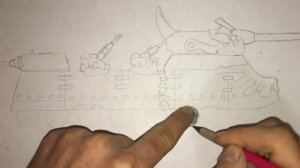 Как нарисовать ЗАРАЖЕННОГО РАТТЕ из - Мультики про танки #ратте  #мультики_про_танки