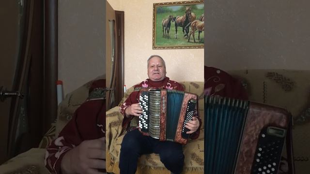 Поздравление с 23 февраля. "Идет солдат по городу" на баяне. смотреть онлайн