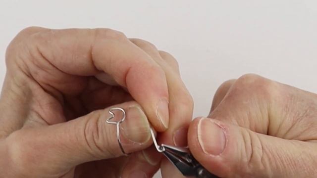 Paperclip Kitty Cat Ring Wire Jewelry Making DIY Tutorial