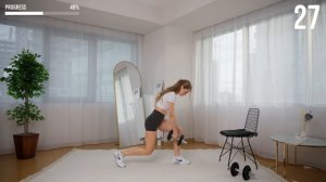 30 МИН ВСЕ ТЕЛО - полная тренировка, с гантелями/ с весом, с разминкой и заминкой