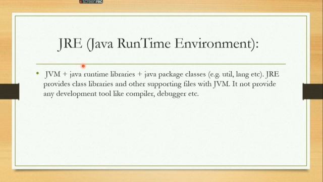lecture 02: Difference between JVM,JRE and JDK. смотреть онлайн