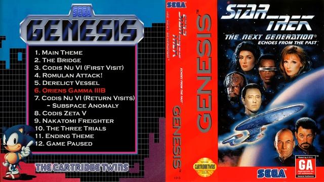 Star Trek: The Next Generation - Echoes From the Past - SEGA Genesis OST смотреть онлайн