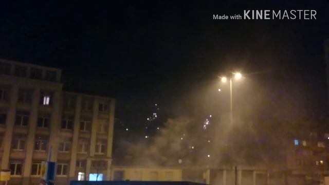 Новогодний фейерверк в Германии. 01.01.2017 смотреть онлайн