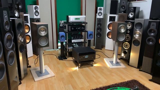 New KEF REFERENCE 1 2020 driven by ROTEL MICHI and NU-VISTA Cd Player смотреть онлайн