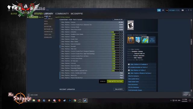 Cities: Skylines, How i got Rick Rolled by Steam Store смотреть онлайн