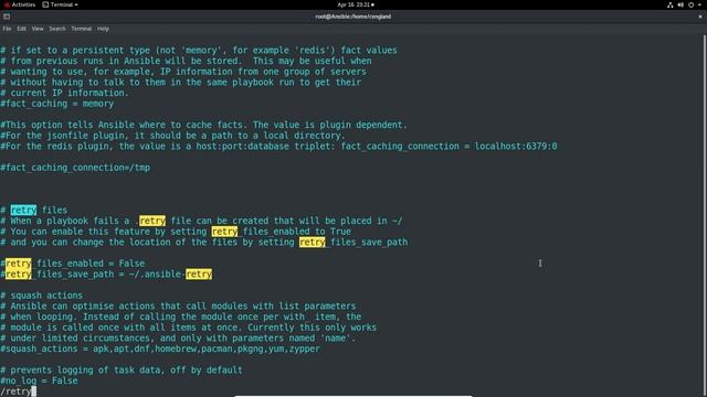 RHCE RHEL 8 - Ansible - Configuration Files смотреть онлайн