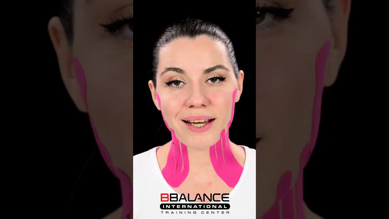 Профилактика образования брылей, работа с жевательными мышцами с помощью кинезиотейпирования смотреть онлайн