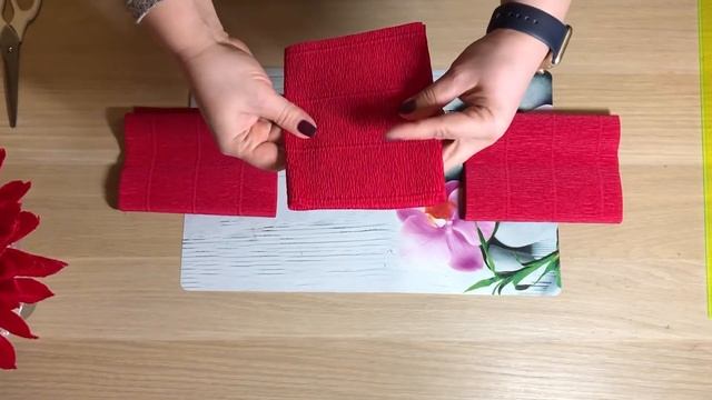 Бесплатный МК. Большой цветок. Гербера. Big flower. смотреть онлайн