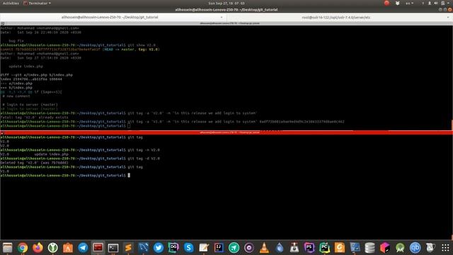 17 - آموزش دستور git tag смотреть онлайн