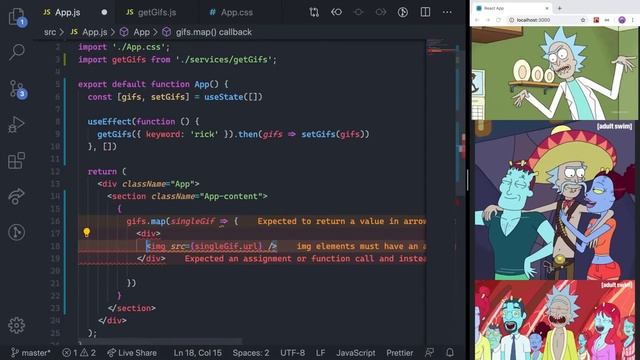 Crea una app con React usando create-react-app смотреть онлайн