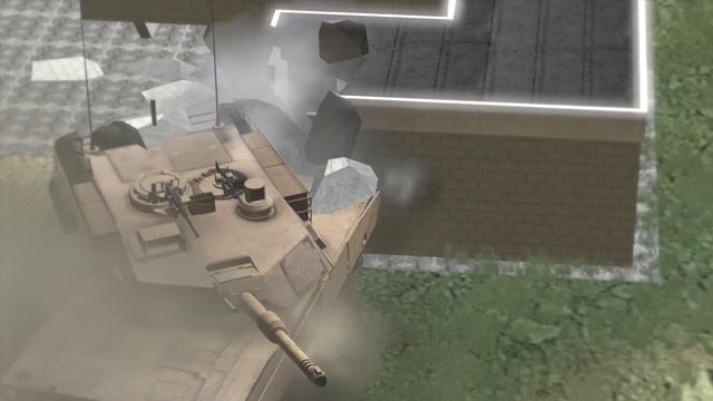 VBS3 Features: Physics-based Destructible Buildings