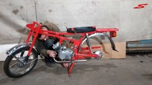 Сборка мопеда "КАРПАТЫ" \ Assembling the moped "КАРПАТЫ"