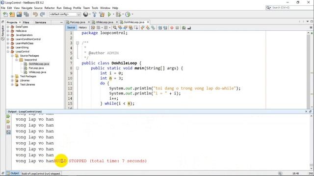 Java - Bài 15: vòng lặp do-while, lặp vô hạn смотреть онлайн