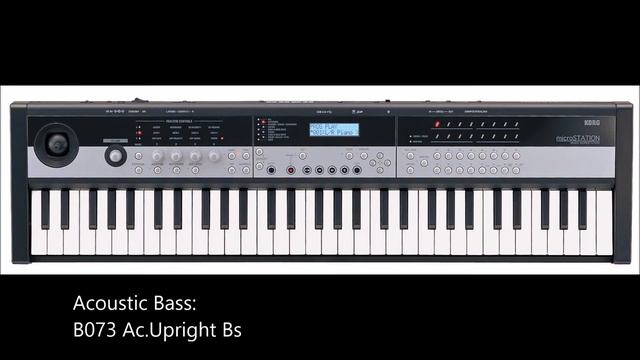 Korg Kross Vs Korg MicroSTATION Acoustic Sounds Comparison